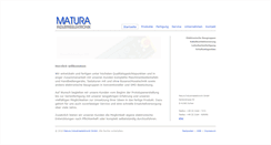 Desktop Screenshot of matura-industrieelektronik.de